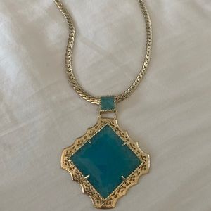 Kendra Scott Necklace with Blue Stones